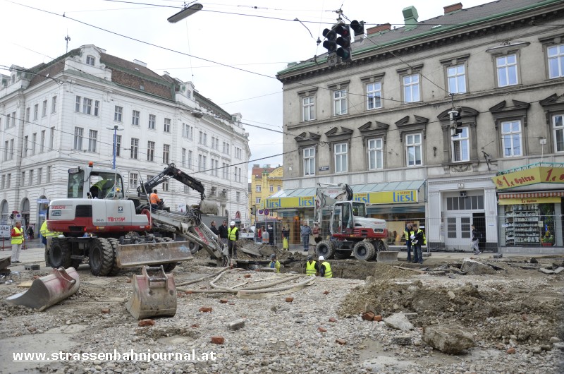 Kreuzung Floridsdorfer Hauptstraße/Schloßhofer Straße/Brünner Straße