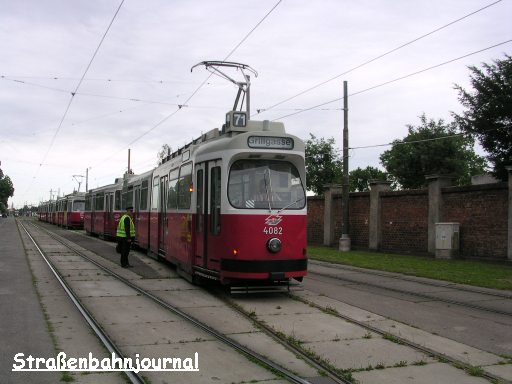 4082+1485 Stapelgleis Zentralfriedhof